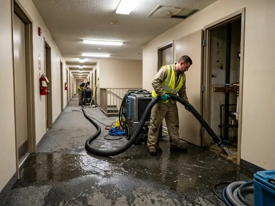 multi-unit-apartment-hallway-f-005 — frequently asked questions, Emergency Burst Pipe Water Extraction & Removal in Winder,…